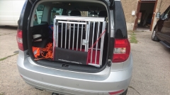 Hundetransportbox für Skoda Yeti