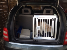 Hundetransportbox für Audi A2